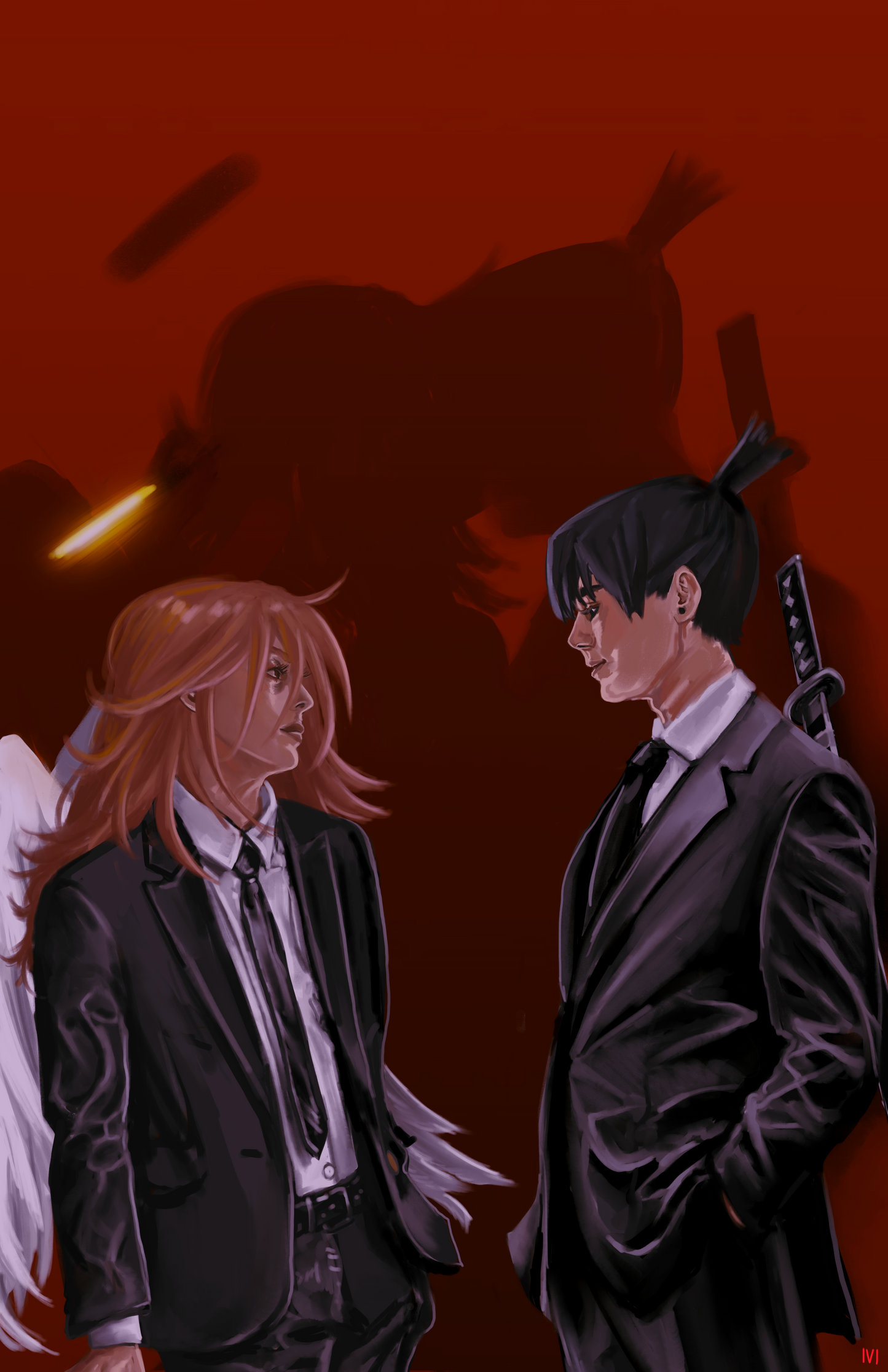 Together in the Shadows Print